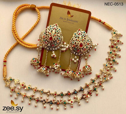 Nauratan Necklace-0513 Multi