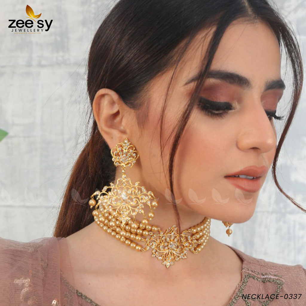 Sunflower Necklace-0337