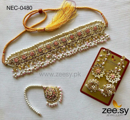Necklace-0480 Pink