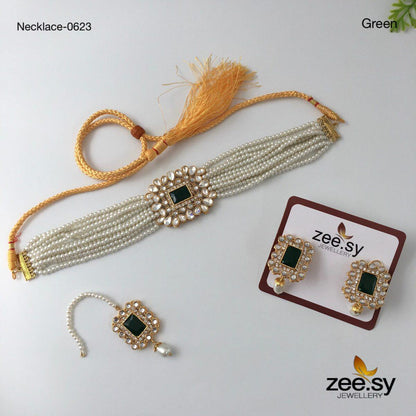 Necklace-0623 Green