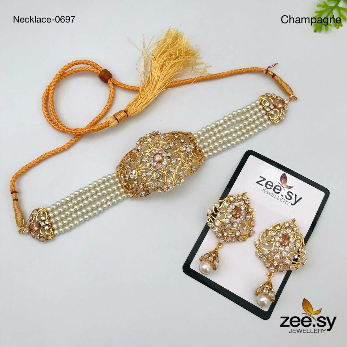 Necklace-0697 Champagne