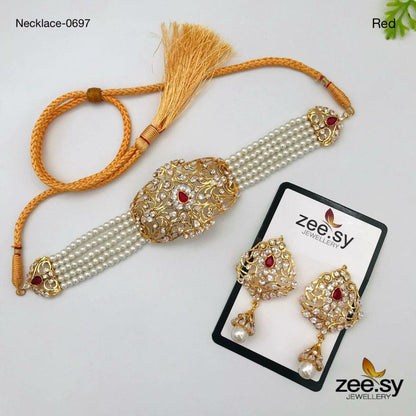 Necklace-0697 Red