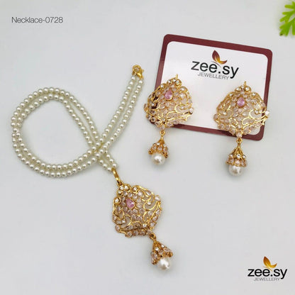 Necklace-0728 Pink