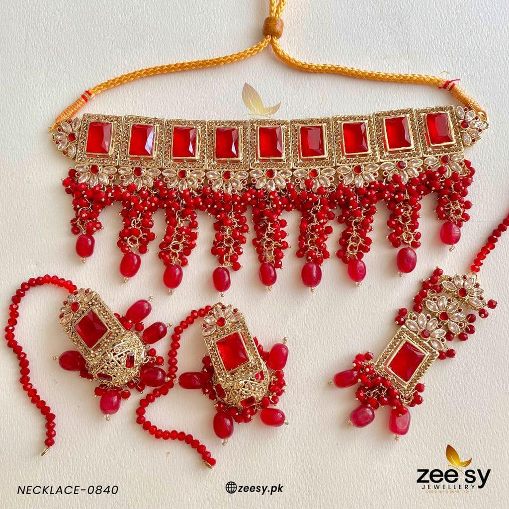 Necklace-0840 Red