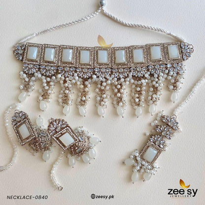 Necklace-0840 Silver
