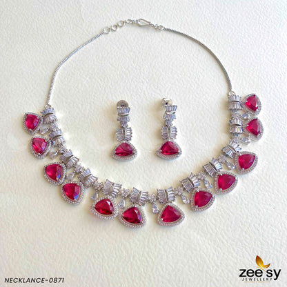Necklace-0871 Red