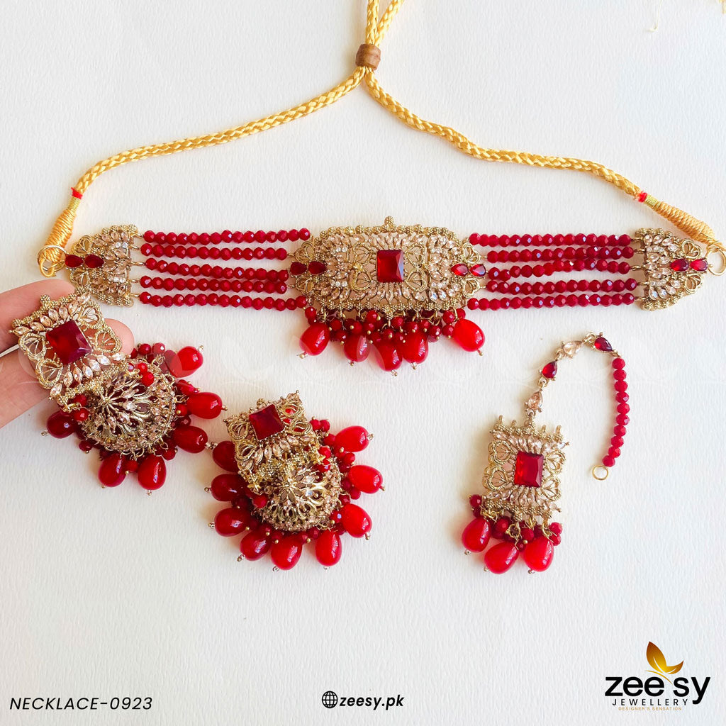 Necklace-0923 Red