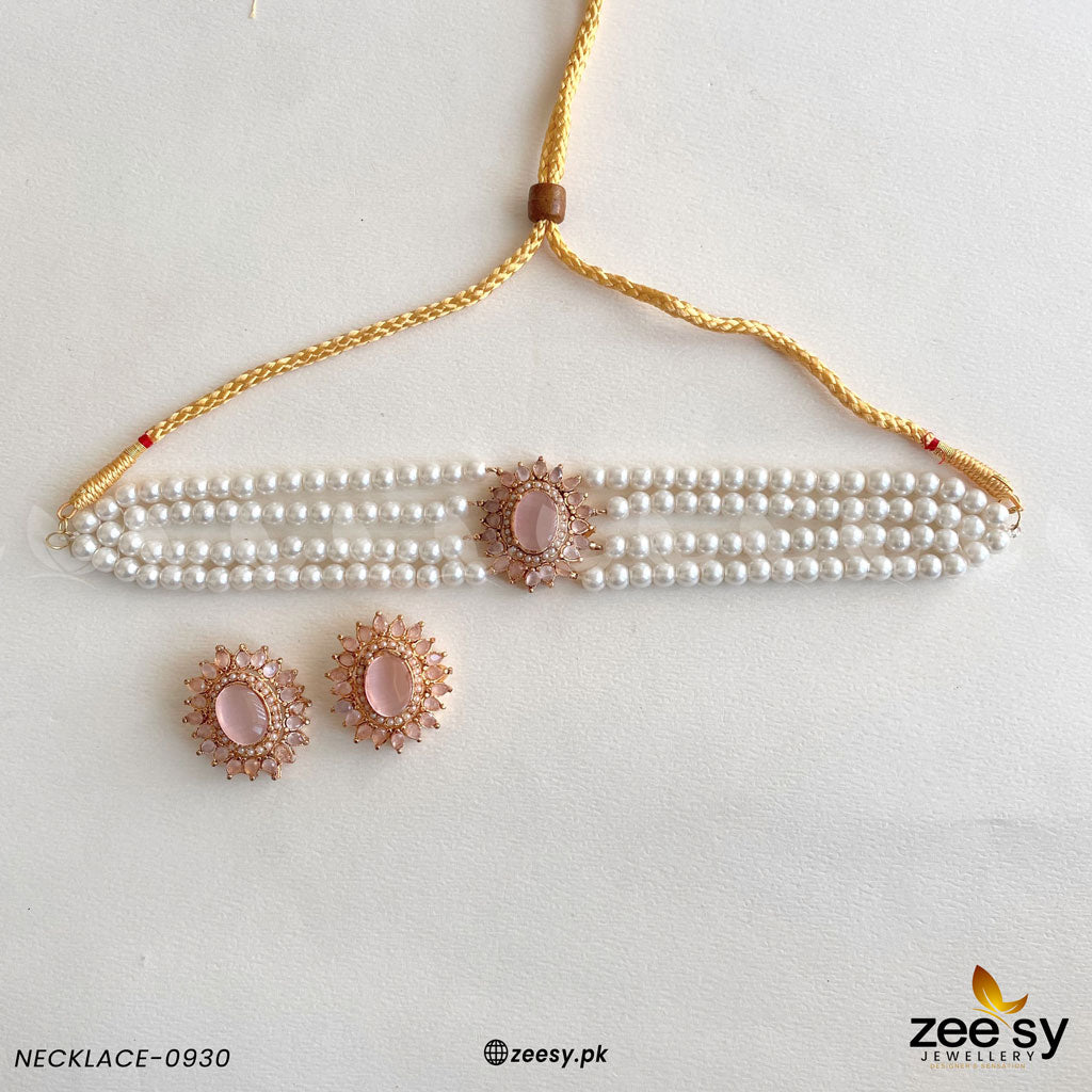 Necklace-0930 Pink
