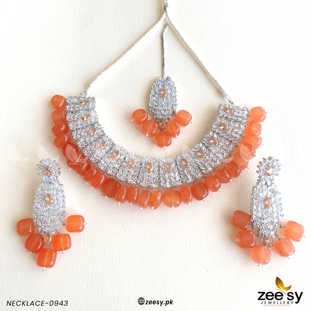 Necklace-0943 Orange