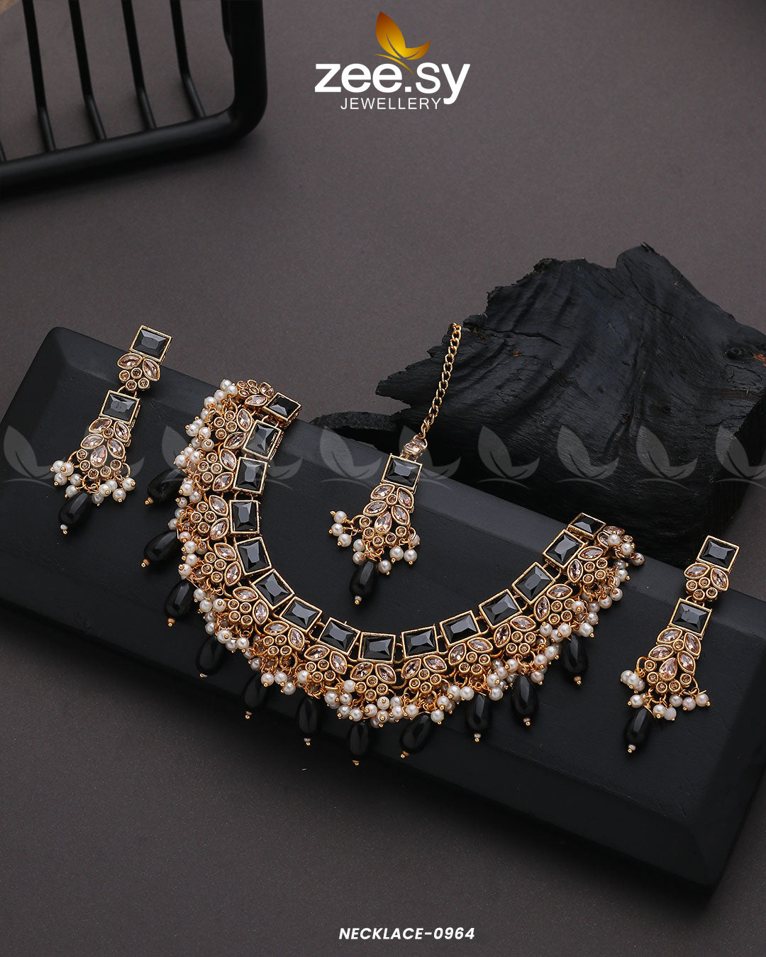 Necklace-0964 Black