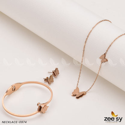 Necklace-0974 Golden