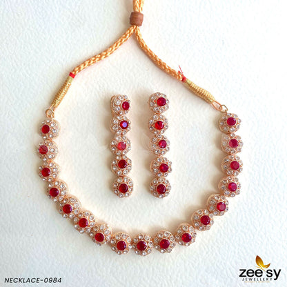 Necklace-0985 Red