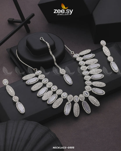 Necklace-0995 White