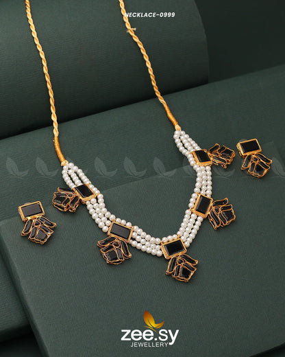Necklace-0999 Black