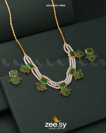 Necklace-0999 Green