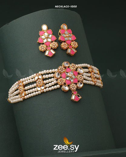 Necklace-1000 Pink
