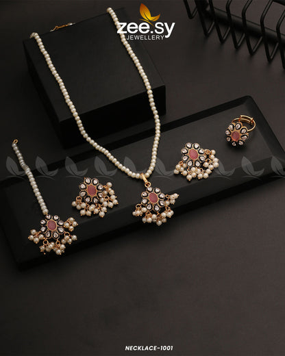Necklace-1001 Pink