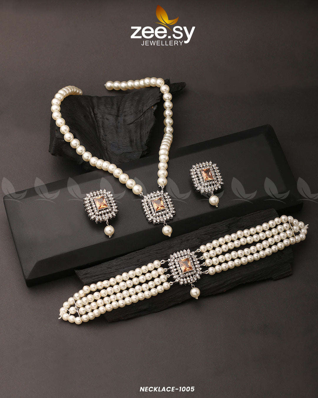 Necklace-1005 Champagne