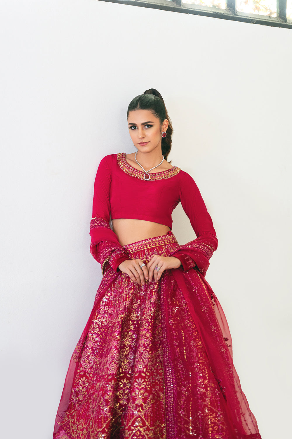 Saira Rizwan | Naqsh Festive | SRN24-04 Sharmas - Pakistani Designer Dress - by Saira Rizwan | Type: Bridal - 100% Original at Saira Sultan