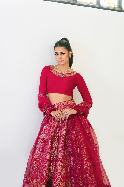 Saira Rizwan | Naqsh Festive | SRN24-04 Sharmas - Pakistani Designer Dress - by Saira Rizwan | Type: Bridal - 100% Original at Saira Sultan