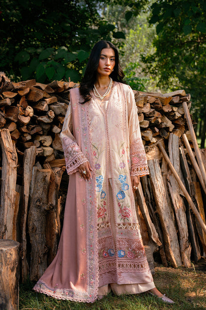 Saira Rizwan | Winter 2024 | LANA-SRW24-03 XS Peach Karandi