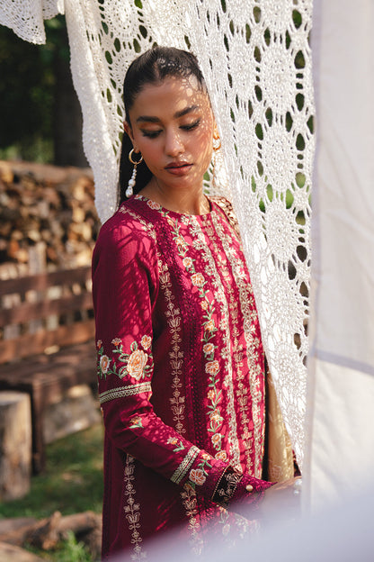 Saira Rizwan | Winter 2024 | SANSA-SRW24-09 L Hot Pink Khaddar