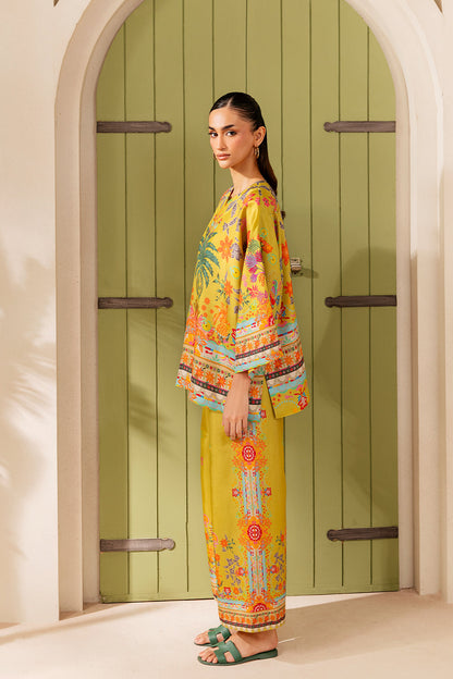 Saira Rizwan | Silk Coords 25 | PALM SUGAR - SRSP-25-04 - Pakistani Designer Dress - by Saira Rizwan - Type : Ladies Clothes - 100% Original at Saira Sultan