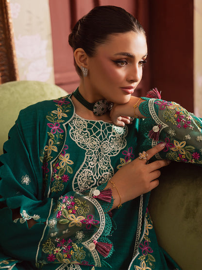 Mahnur | Nova Khaddar 25 | NK - 09 - Pakistani Designer Dress - by Mahnur - Type : Ladies Clothes - 100% Original at Saira Sultan