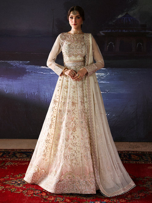 Mahnur | Pakeeza Luxury Formals | Nureh | PK - 06 - Pakistani Designer Dress - by Mahnur - Type : Ladies Clothes - 100% Original at Saira Sultan