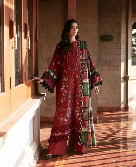 Republic Womenswear | Noemei Luxury Shawl 23 | NWU23-D3-B - Pakistani Designer Dress - by Republic Womenswear | Type: Luxury - 100% Original at Saira Sultan