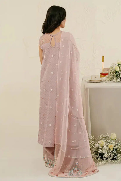 Cross Stitch | Wedding Festive 23 | CRADLE PINK - Pakistani Designer Dress - by Cross Stitch | Type: Formal - 100% Original at Saira Sultan