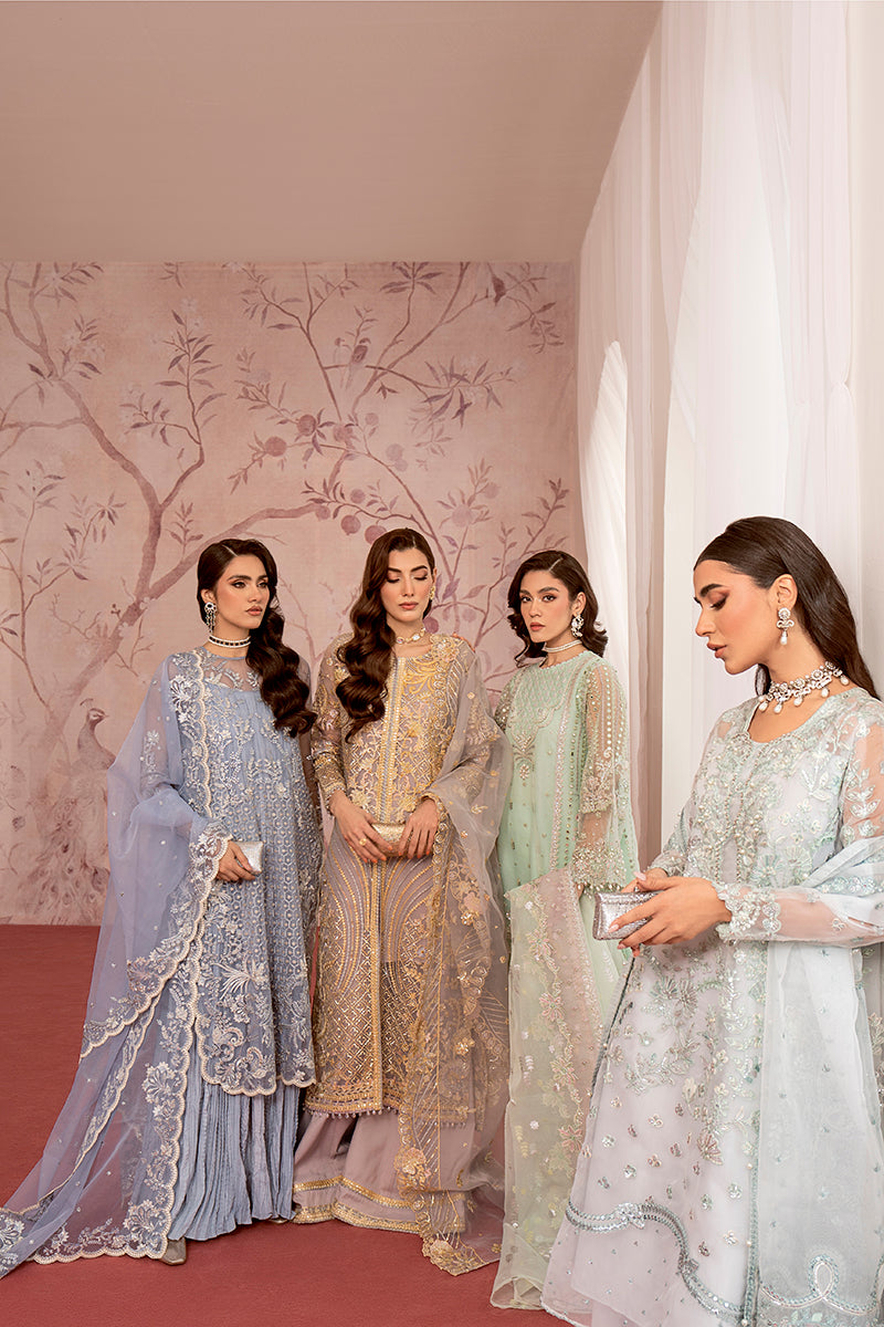 Cross Stitch | Wedding Collection 24 | MAH-JABEEN - Pakistani Designer Dress - by Cross Stitch | Type: Formal - 100% Original at Saira Sultan