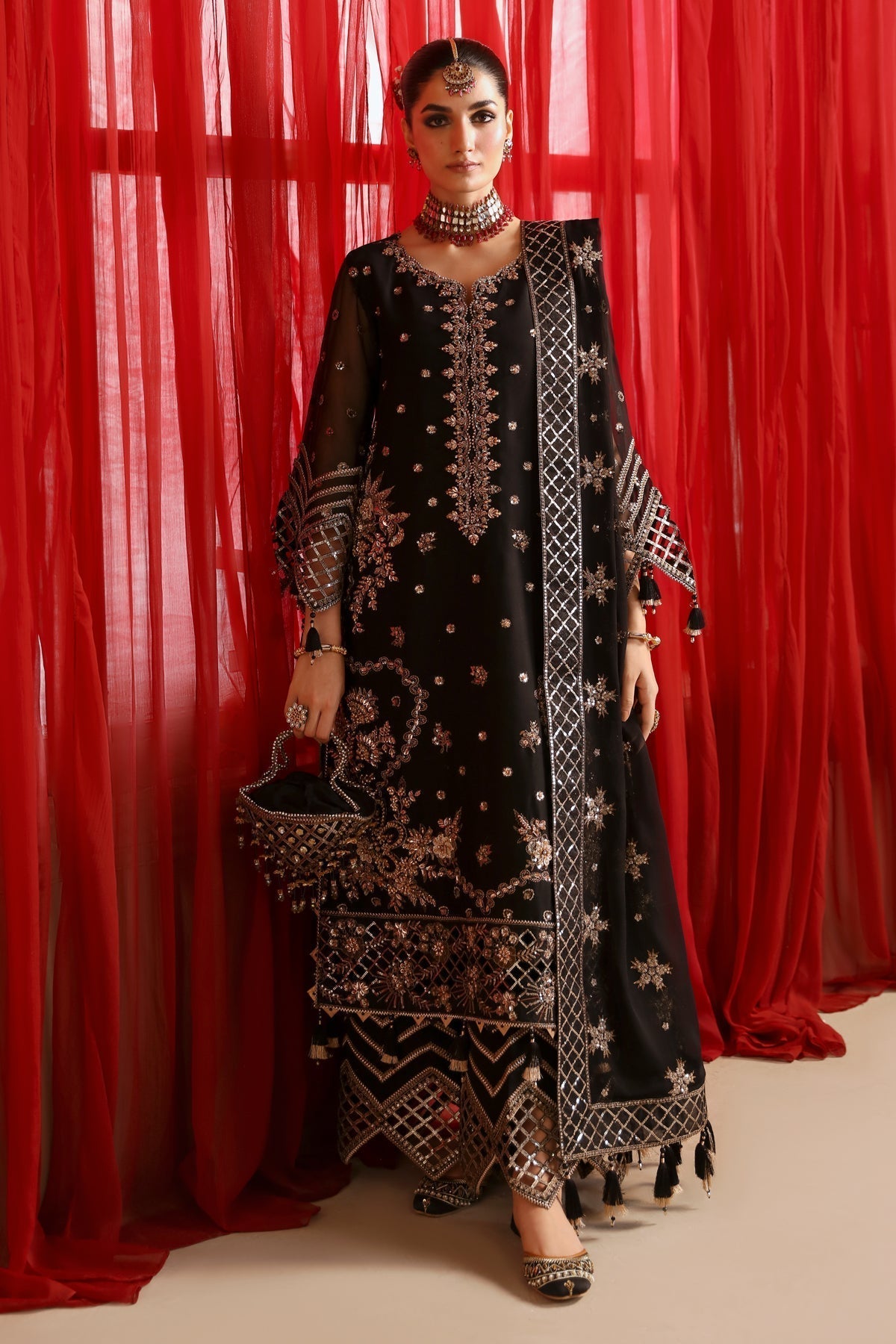 Alizeh | Reena Wedding Formals | AF-HM-4026-NAINA - Pakistani Designer Dress - by Alizeh | Type: Ladies Clothes - 100% Original at Saira Sultan