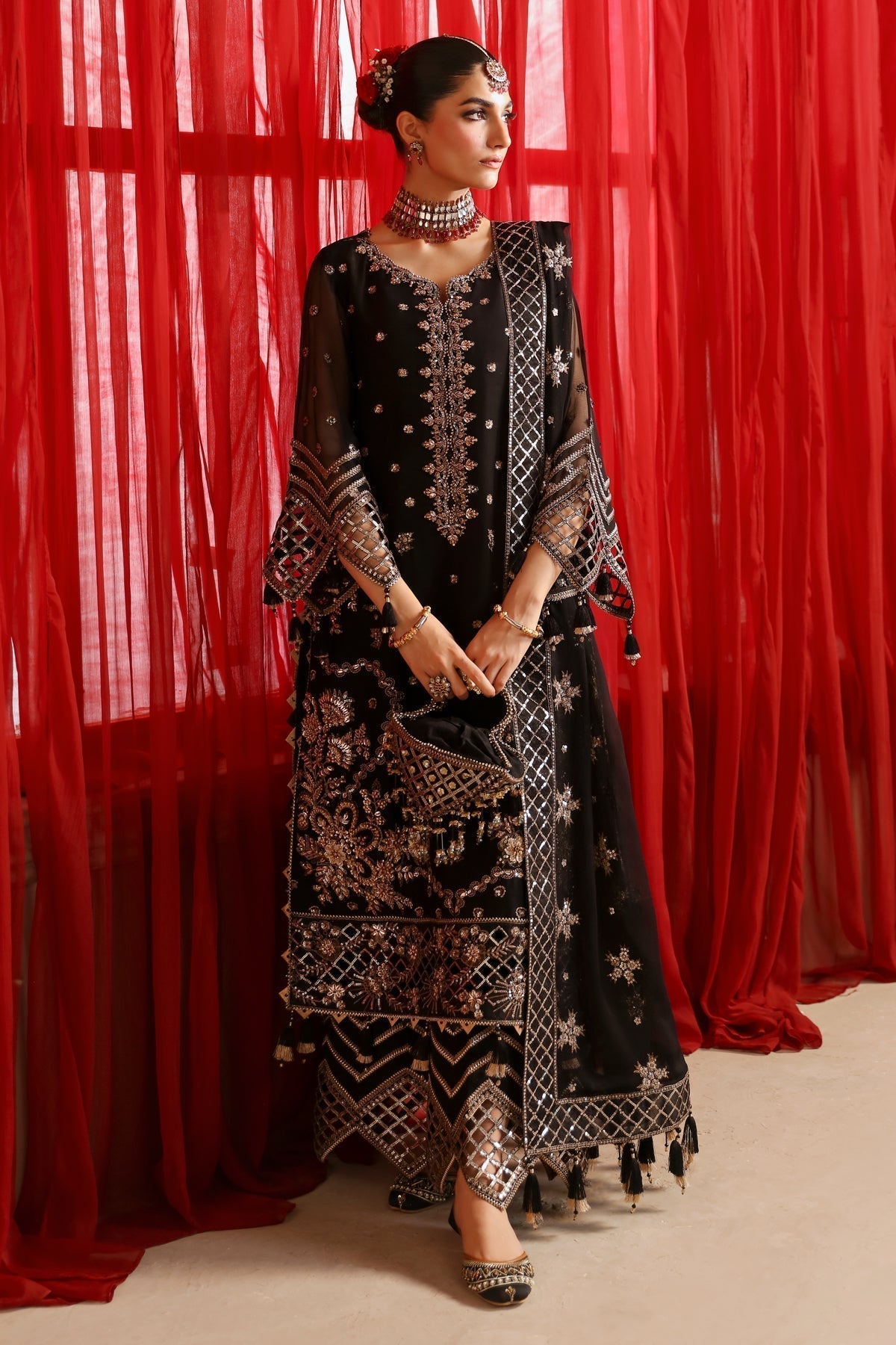 Alizeh | Reena Wedding Formals | AF-HM-4026-NAINA - Pakistani Designer Dress - by Alizeh | Type: Ladies Clothes - 100% Original at Saira Sultan