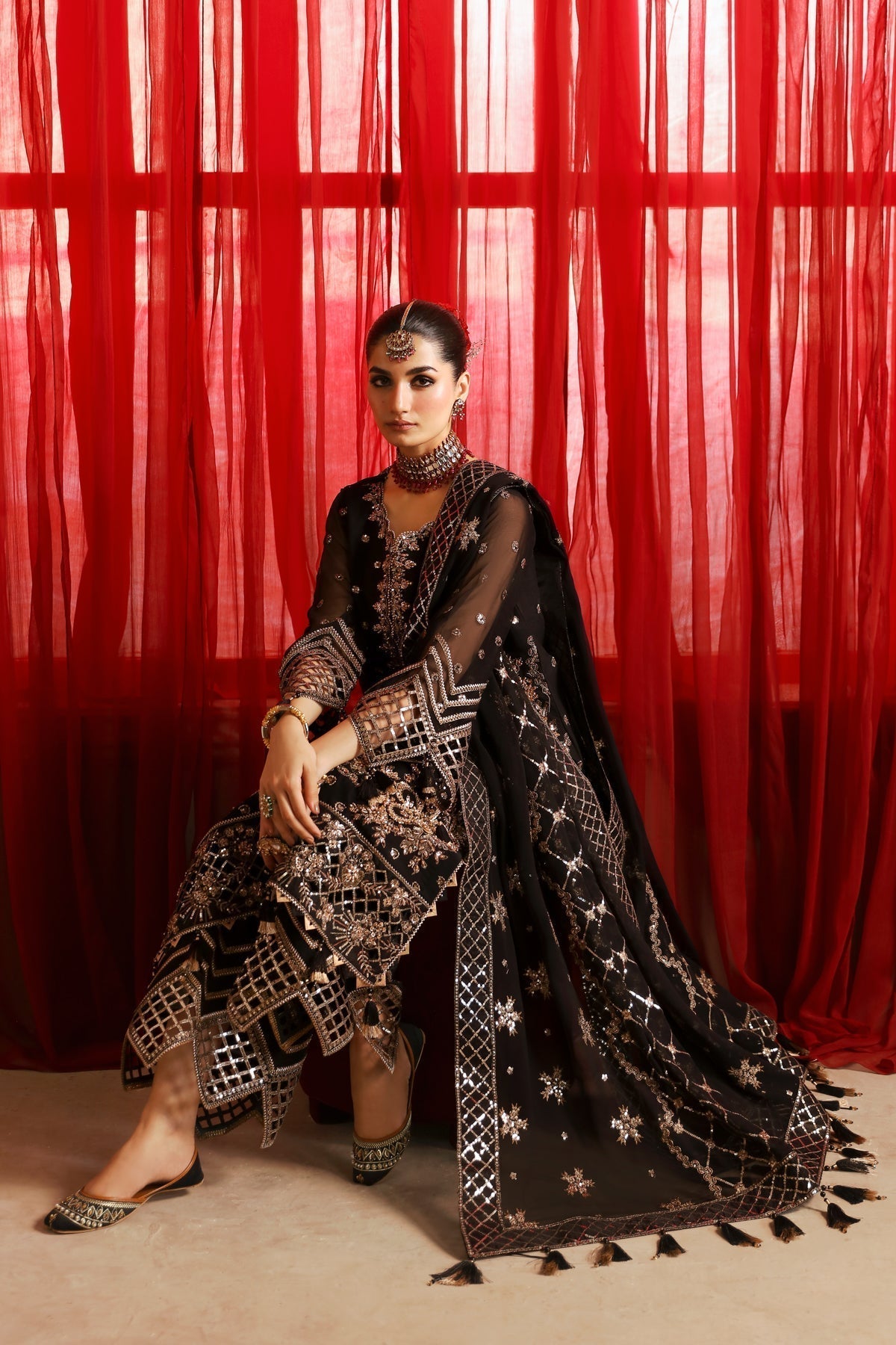 Alizeh | Reena Wedding Formals | AF-HM-4026-NAINA - Pakistani Designer Dress - by Alizeh | Type: Ladies Clothes - 100% Original at Saira Sultan