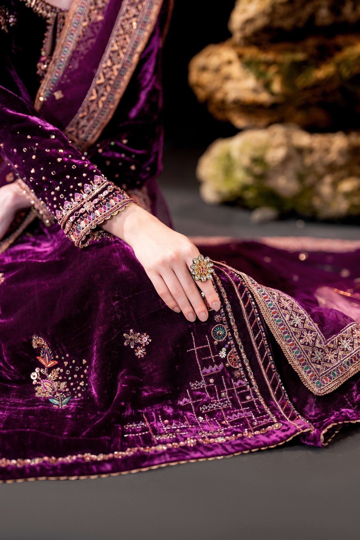 Naqshi | Makhmal 24 |  Rubayi - Pakistani Designer Dress - by Naqshi | Type: Ladies Clothes - 100% Original at Saira Sultan