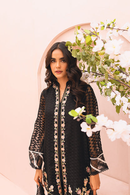 Sana Abbas | Luxury Pret | Naza M Black Organza