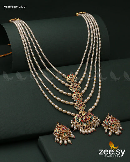 Mala Necklace-0970 Multi