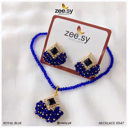 Necklace-0547 Blue