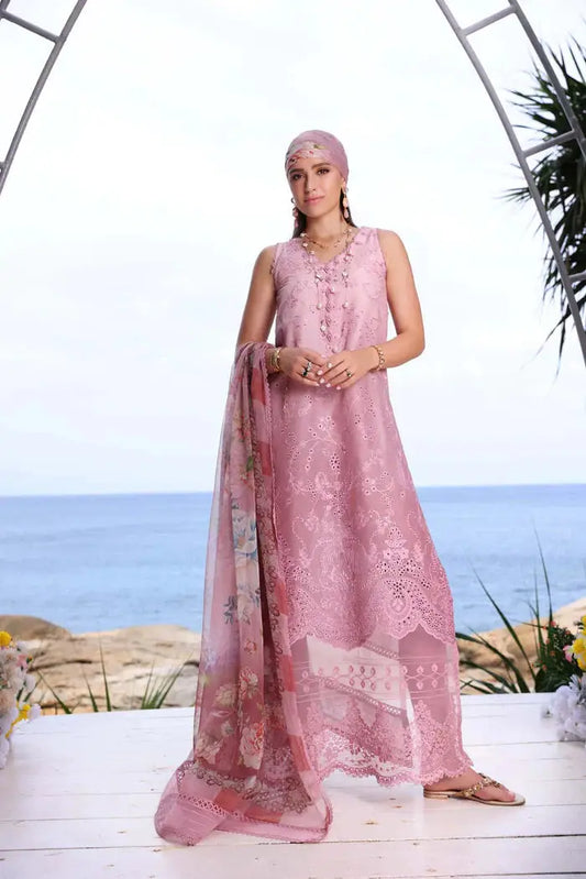 Noor by Saadia Asad | Luxe Printkari 24 | D1-B - Pakistani Designer Dress - by Noor by Saadia Asad | Type: Luxury - 100% Original at Saira Sultan