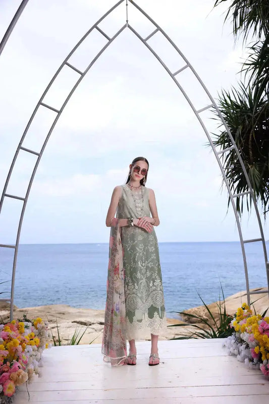 Noor by Saadia Asad | Luxe Printkari 24 | D1-A - Pakistani Designer Dress - by Noor by Saadia Asad | Type: Luxury - 100% Original at Saira Sultan