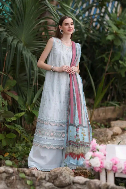 Noor by Saadia Asad | Luxe Printkari 24 | D3-B - Pakistani Designer Dress - by Noor by Saadia Asad | Type: Luxury - 100% Original at Saira Sultan