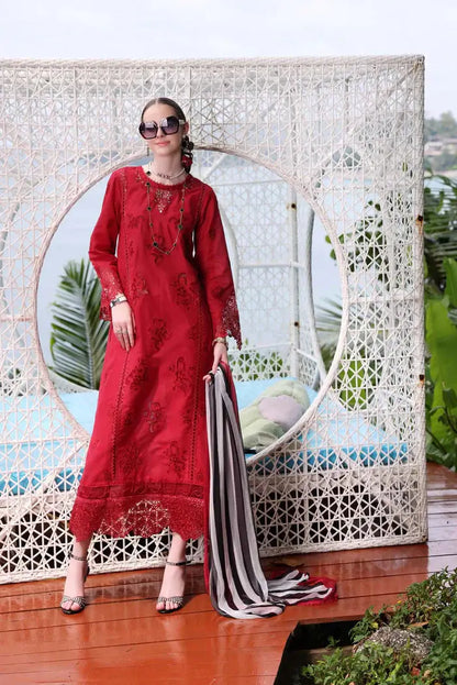 Noor by Saadia Asad | Luxe Printkari 24 | D8-A - Pakistani Designer Dress - by Noor by Saadia Asad | Type: Luxury - 100% Original at Saira Sultan