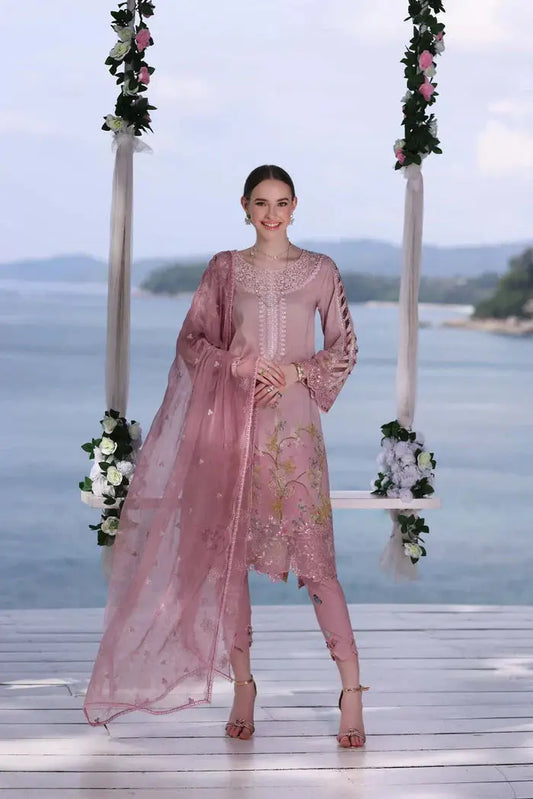 Noor by Saadia Asad | Luxe Printkari 24 | D7-A - Pakistani Designer Dress - by Noor by Saadia Asad | Type: Luxury - 100% Original at Saira Sultan