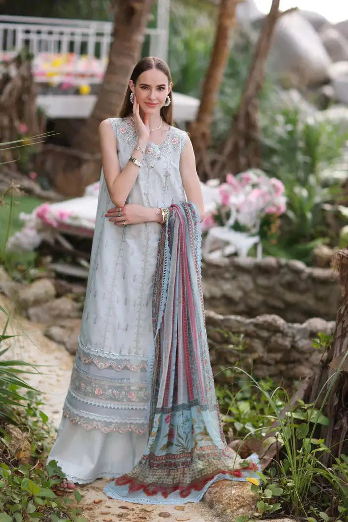 Noor by Saadia Asad | Luxe Printkari 24 | D3-B - Pakistani Designer Dress - by Noor by Saadia Asad | Type: Luxury - 100% Original at Saira Sultan