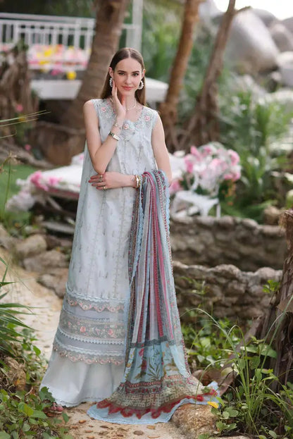 Noor by Saadia Asad | Luxe Printkari 24 | D3-B - Pakistani Designer Dress - by Noor by Saadia Asad | Type: Luxury - 100% Original at Saira Sultan