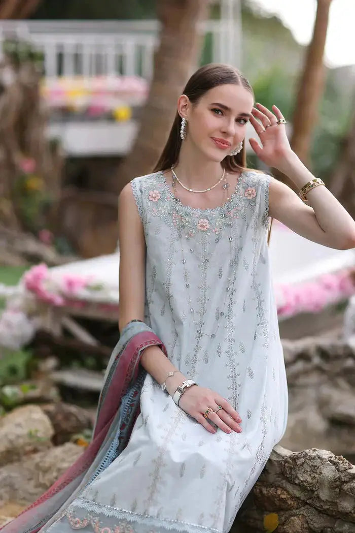 Noor by Saadia Asad | Luxe Printkari 24 | D3-B - Pakistani Designer Dress - by Noor by Saadia Asad | Type: Luxury - 100% Original at Saira Sultan