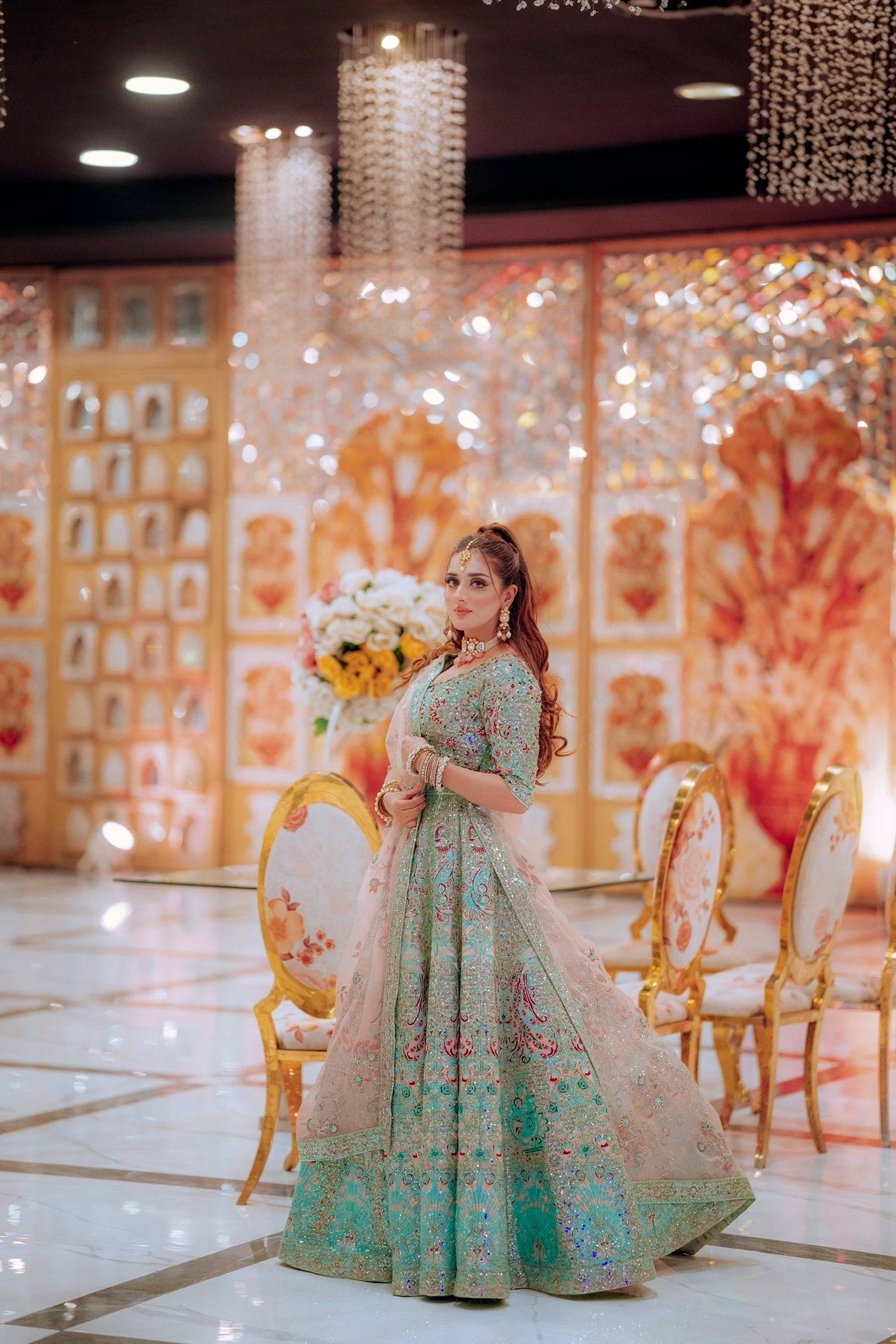 Waqas Shah | Nur Jahan | JANNAT MIRZA - Pakistani Designer Dress - by Waqas Shah | Type: Formal - 100% Original at Saira Sultan