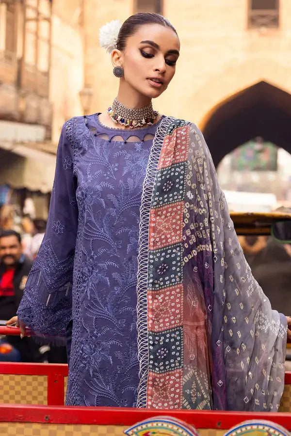 Nureh | Bazaar Lawn Chikankari 24 | NS-127 - Pakistani Designer Dress - by Nureh | Type: Luxury - 100% Original at Saira Sultan