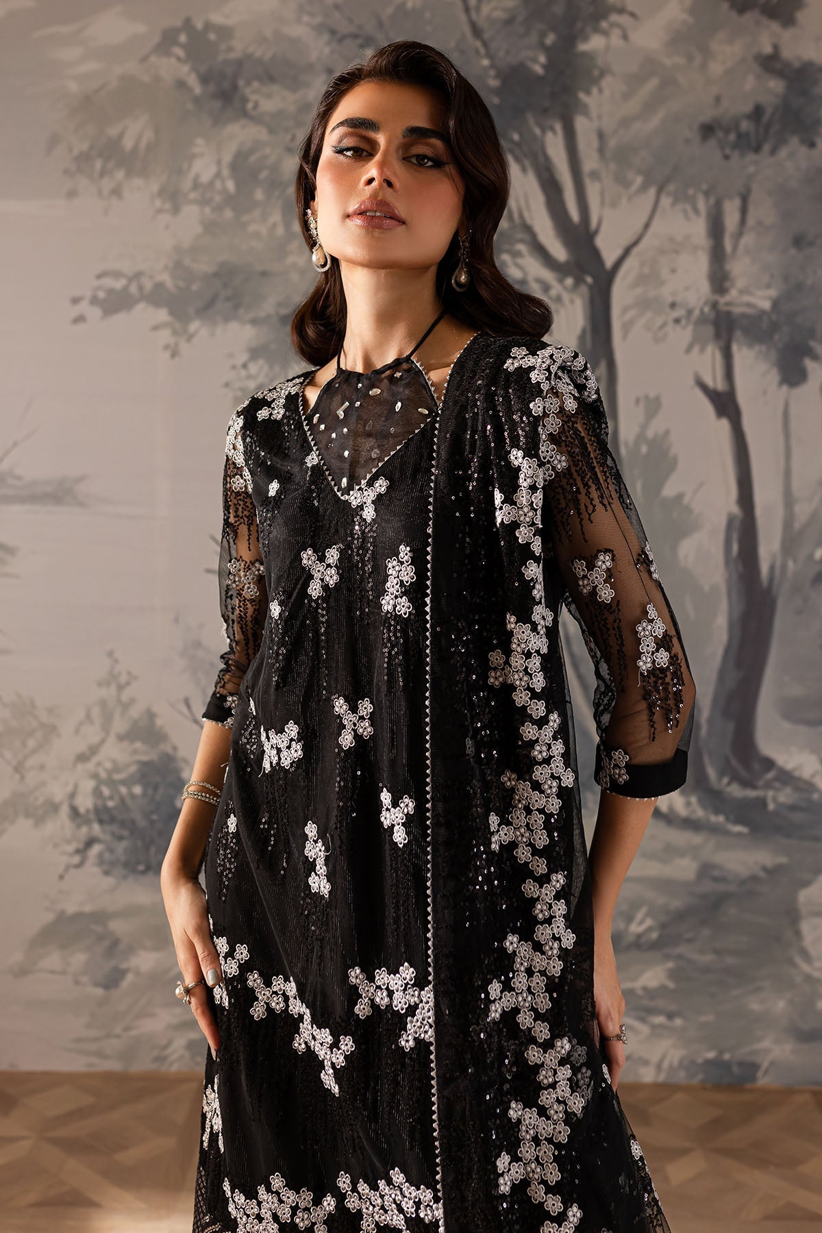 Nureh | Elanora Formals 24| NEL-59 - Pakistani Designer Dress - by Nureh | Type: Formal - 100% Original at Saira Sultan